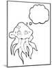 Cartoon Jellyfish-lineartestpilot-Mounted Photographic Print