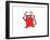 Cartoon Little Devil-lineartestpilot-Framed Art Print