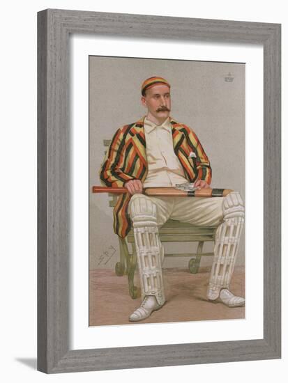 Cartoon of Lord Hawke-Sir Leslie Ward-Framed Giclee Print