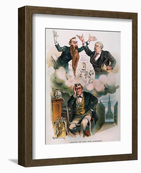 Cartoon: Panic Of 1893-Joseph Keppler-Framed Giclee Print