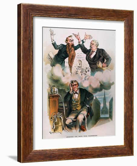 Cartoon: Panic Of 1893-Joseph Keppler-Framed Giclee Print