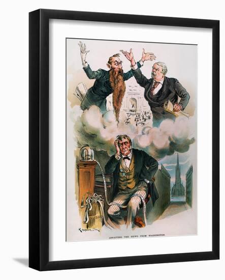 Cartoon: Panic Of 1893-Joseph Keppler-Framed Giclee Print