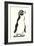 Cartoon Penguin-null-Framed Art Print