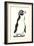 Cartoon Penguin-null-Framed Art Print