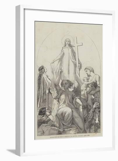 Cartoon, the Spirit of Religion-Edward A. Armitage-Framed Giclee Print