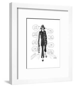 Cartoon-Marisa Acocella Marchetto-Framed Premium Giclee Print
