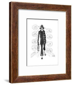 Cartoon-Marisa Acocella Marchetto-Framed Premium Giclee Print
