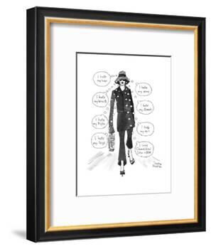 Cartoon-Marisa Acocella Marchetto-Framed Premium Giclee Print