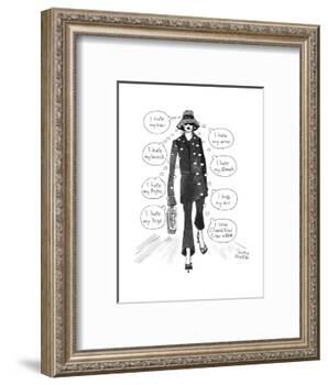 Cartoon-Marisa Acocella Marchetto-Framed Premium Giclee Print