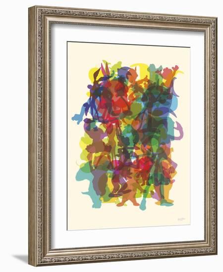 Cartoons Shapes-Yoni Alter-Framed Giclee Print