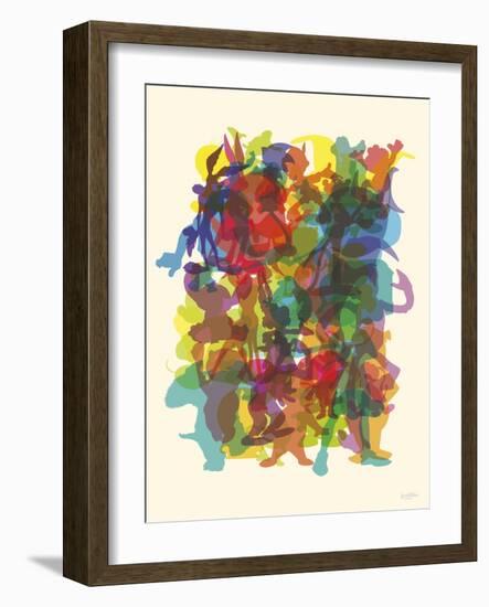 Cartoons Shapes-Yoni Alter-Framed Giclee Print