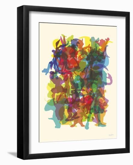 Cartoons Shapes-Yoni Alter-Framed Giclee Print