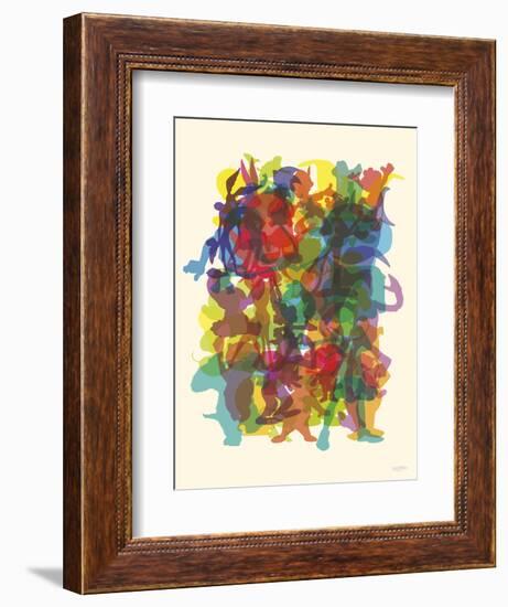 Cartoons Shapes-Yoni Alter-Framed Premium Giclee Print