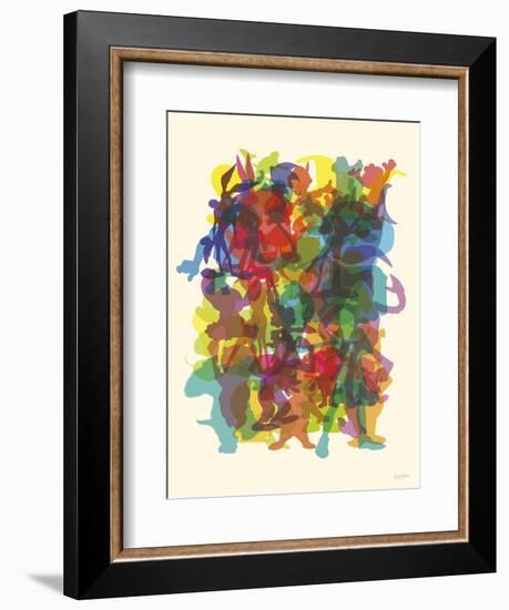 Cartoons Shapes-Yoni Alter-Framed Premium Giclee Print