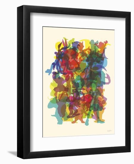 Cartoons Shapes-Yoni Alter-Framed Premium Giclee Print