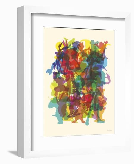 Cartoons Shapes-Yoni Alter-Framed Premium Giclee Print