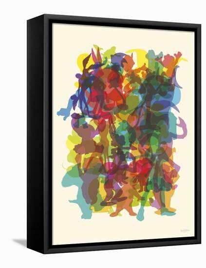 Cartoons Shapes-Yoni Alter-Framed Premier Image Canvas