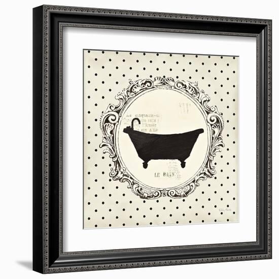 Cartouche Bath-Emily Adams-Framed Art Print