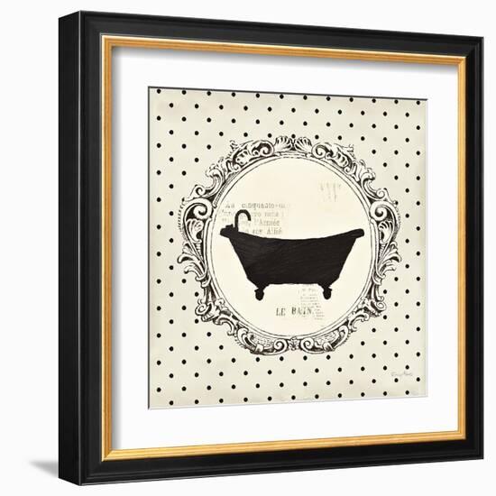 Cartouche Bath-Emily Adams-Framed Art Print