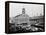 Carts and Wagons in Front of Faneuil Hall-null-Framed Premier Image Canvas