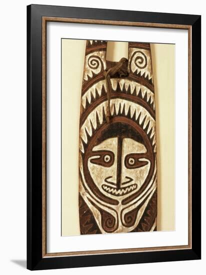 Carved Ancestor Board, Papua New Guinea, Mid 20th Century-Papua New Guinean-Framed Premium Photographic Print