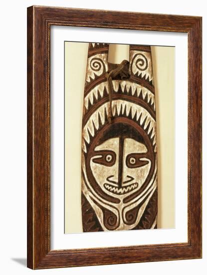 Carved Ancestor Board, Papua New Guinea, Mid 20th Century-Papua New Guinean-Framed Photographic Print