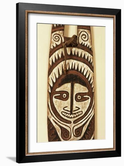 Carved Ancestor Board, Papua New Guinea, Mid 20th Century-Papua New Guinean-Framed Photographic Print