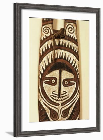 Carved Ancestor Board, Papua New Guinea, Mid 20th Century-Papua New Guinean-Framed Photographic Print