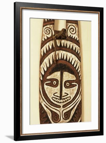 Carved Ancestor Board, Papua New Guinea, Mid 20th Century-Papua New Guinean-Framed Photographic Print