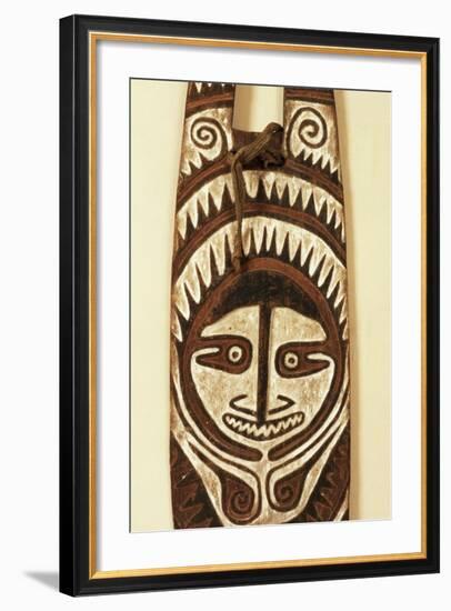 Carved Ancestor Board, Papua New Guinea, Mid 20th Century-Papua New Guinean-Framed Photographic Print