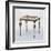 Carved and Gilded Stool, Wicker Seat, Austria-null-Framed Giclee Print