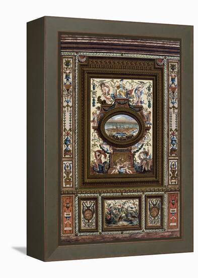 Carved Dado (Lambris)-null-Framed Premier Image Canvas