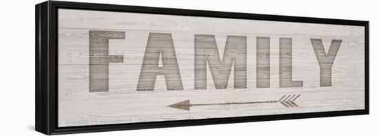 Carved Family-Kimberly Allen-Framed Stretched Canvas