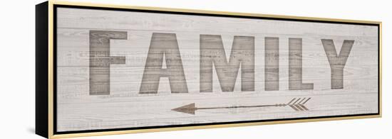 Carved Family-Kimberly Allen-Framed Stretched Canvas