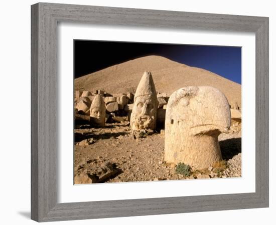 Carved Figures, Nemrut Dagi Kahta Region, Turkey-Gavriel Jecan-Framed Photographic Print