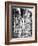 Carved Horse Pillars in Ranganatha Temple, Srirangam, 1869-Samuel Bourne-Framed Photographic Print