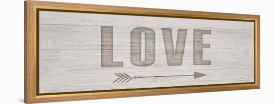 Carved Love-Kimberly Allen-Framed Stretched Canvas