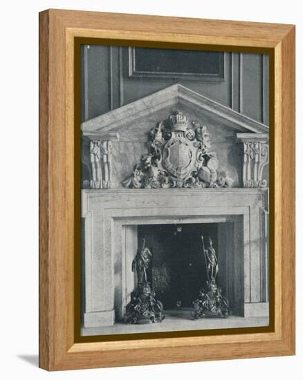 Carved Marble Chimneypiece by William Kent (1685-1748)-Unknown-Framed Premier Image Canvas