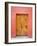 Carved Wooden Door, San Miguel, Guanajuato State, Mexico-Julie Eggers-Framed Photographic Print