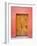 Carved Wooden Door, San Miguel, Guanajuato State, Mexico-Julie Eggers-Framed Photographic Print