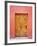 Carved Wooden Door, San Miguel, Guanajuato State, Mexico-Julie Eggers-Framed Photographic Print