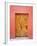 Carved Wooden Door, San Miguel, Guanajuato State, Mexico-Julie Eggers-Framed Photographic Print