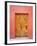 Carved Wooden Door, San Miguel, Guanajuato State, Mexico-Julie Eggers-Framed Photographic Print