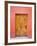 Carved Wooden Door, San Miguel, Guanajuato State, Mexico-Julie Eggers-Framed Photographic Print