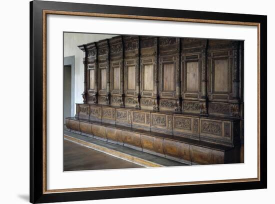 Carved Wooden Stalls, 1534-1535-null-Framed Giclee Print