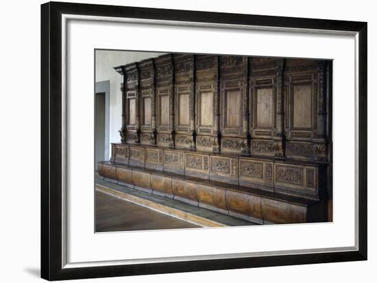 Carved Wooden Stalls, 1534-1535-null-Framed Giclee Print