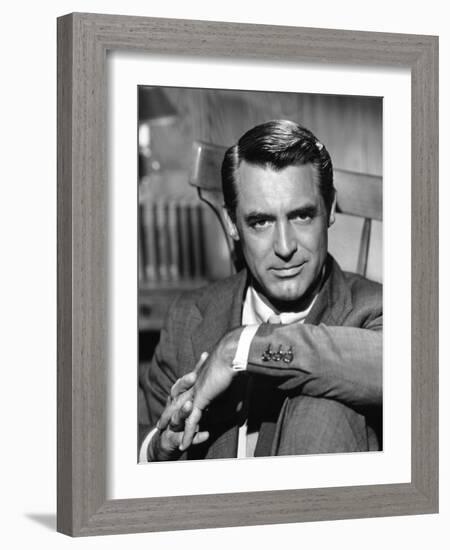 Cary Grant, 1956-null-Framed Photographic Print