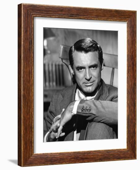 Cary Grant, 1956-null-Framed Photographic Print