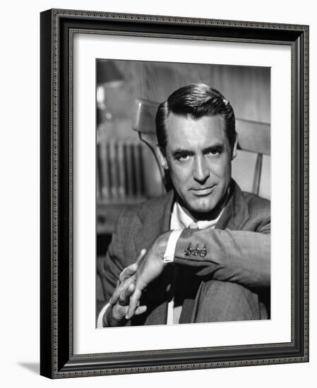 Cary Grant, 1956-null-Framed Photographic Print