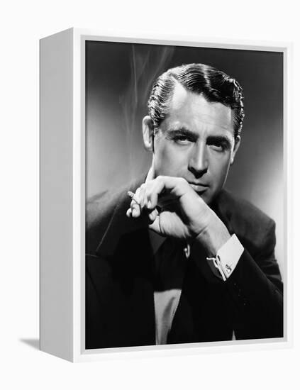 Cary Grant (b/w photo)-null-Framed Stretched Canvas